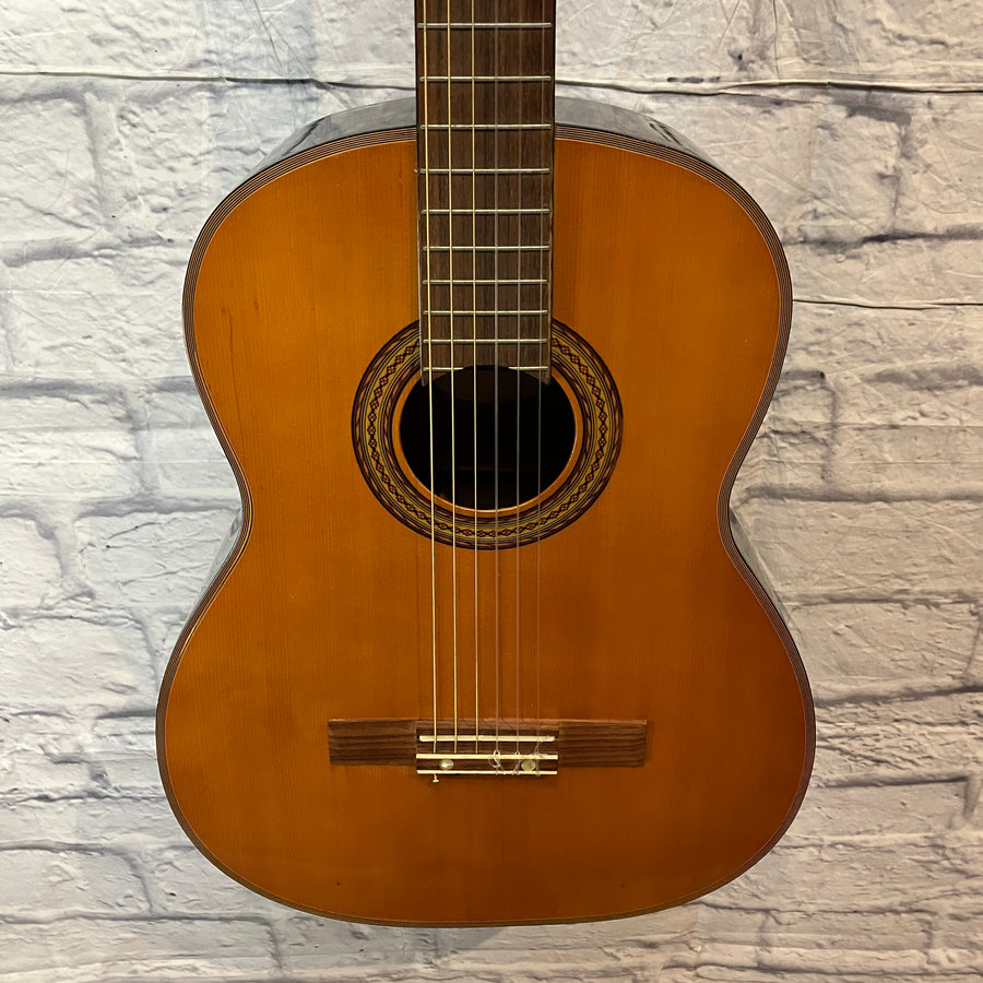 Decca Vintage 1960s Classical Guitar Made in Japan w/ case