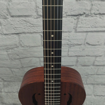 Gretsch G9200 Boxcar Round-Neck, Mahogany Body Resonator Guitar, Natural