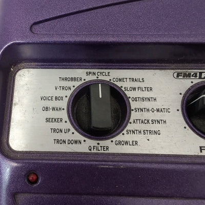 Line 6 FM4 Filter Modeler Guitar Multi Effects Pedal w/ Power Supply