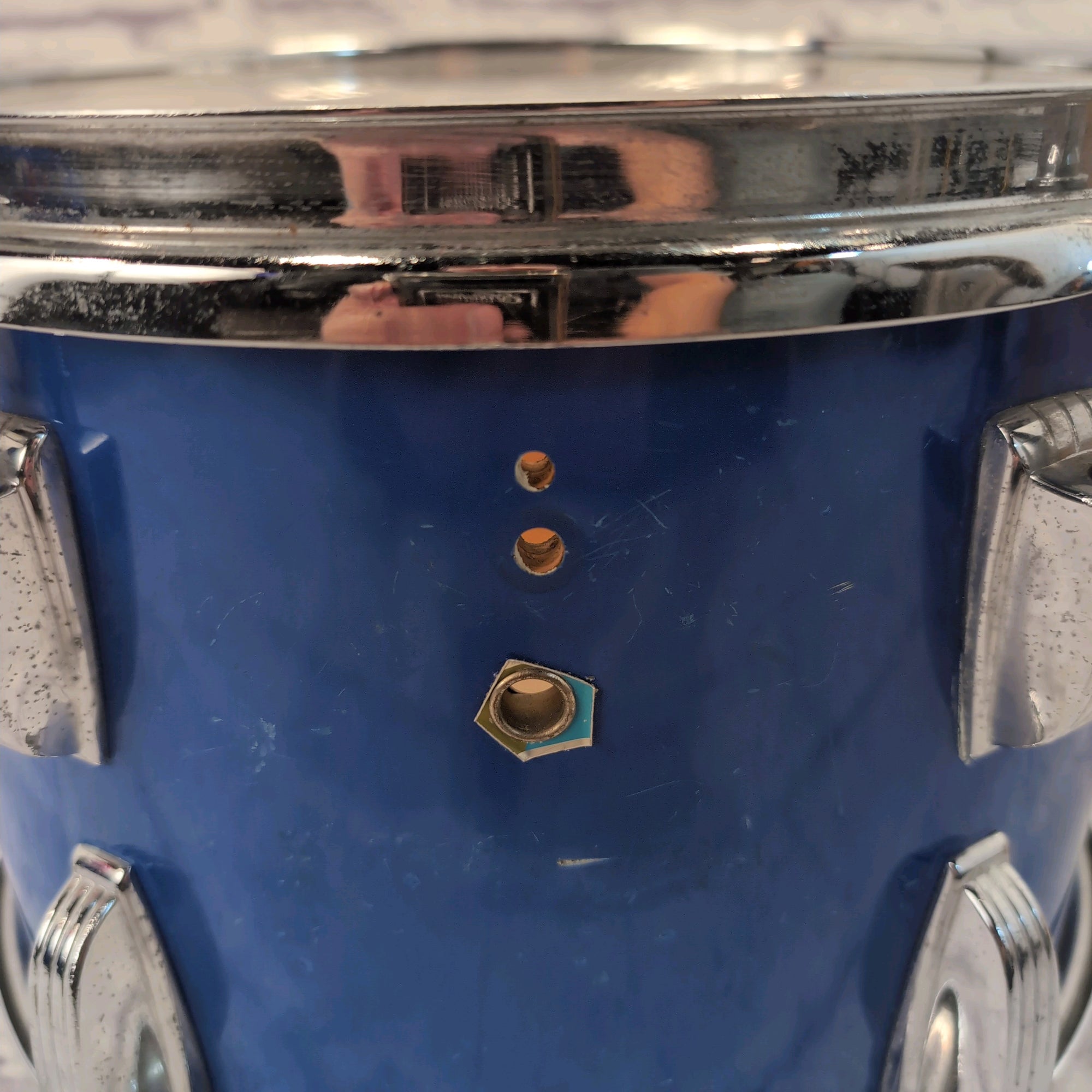 Ludwig 13x9 Blue Rack Tom 1970s 13x9"