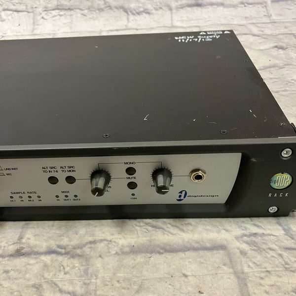 Digidesign Digi002 Rack Firewire Audio Interface Rack Unit - Evolution ...