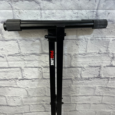 Proline Heavy Duty Keyboard Stand, Lever Adjustment