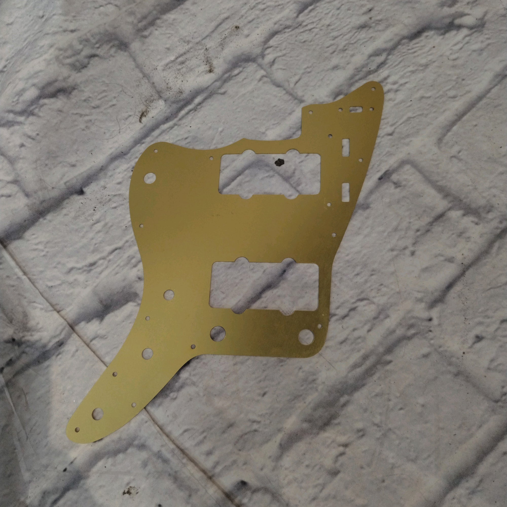 Unknown Gold Anodized Jazzmaster Pickguard