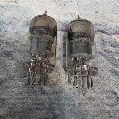 Sovtek 6922 Amplifier Tube Pair