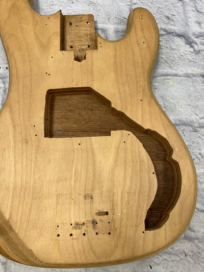 Memphis Unfinished P Bass Body