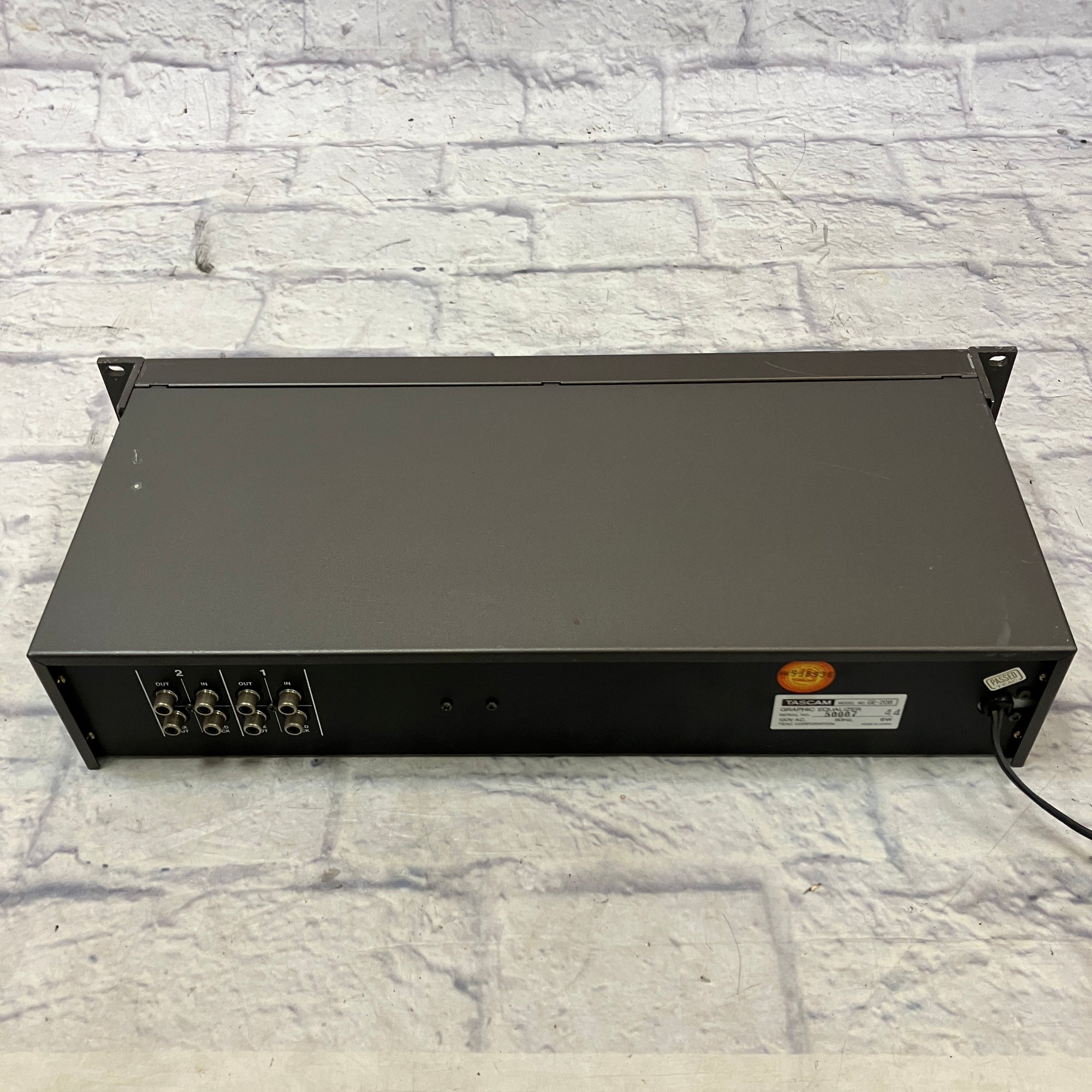 GRAPHIC EQUALIZER TASCAM GE-202 未使用品 価格応談可 Tascam GE-20B Stereo Graphic Equalizer Rack Unit - Evolution Music