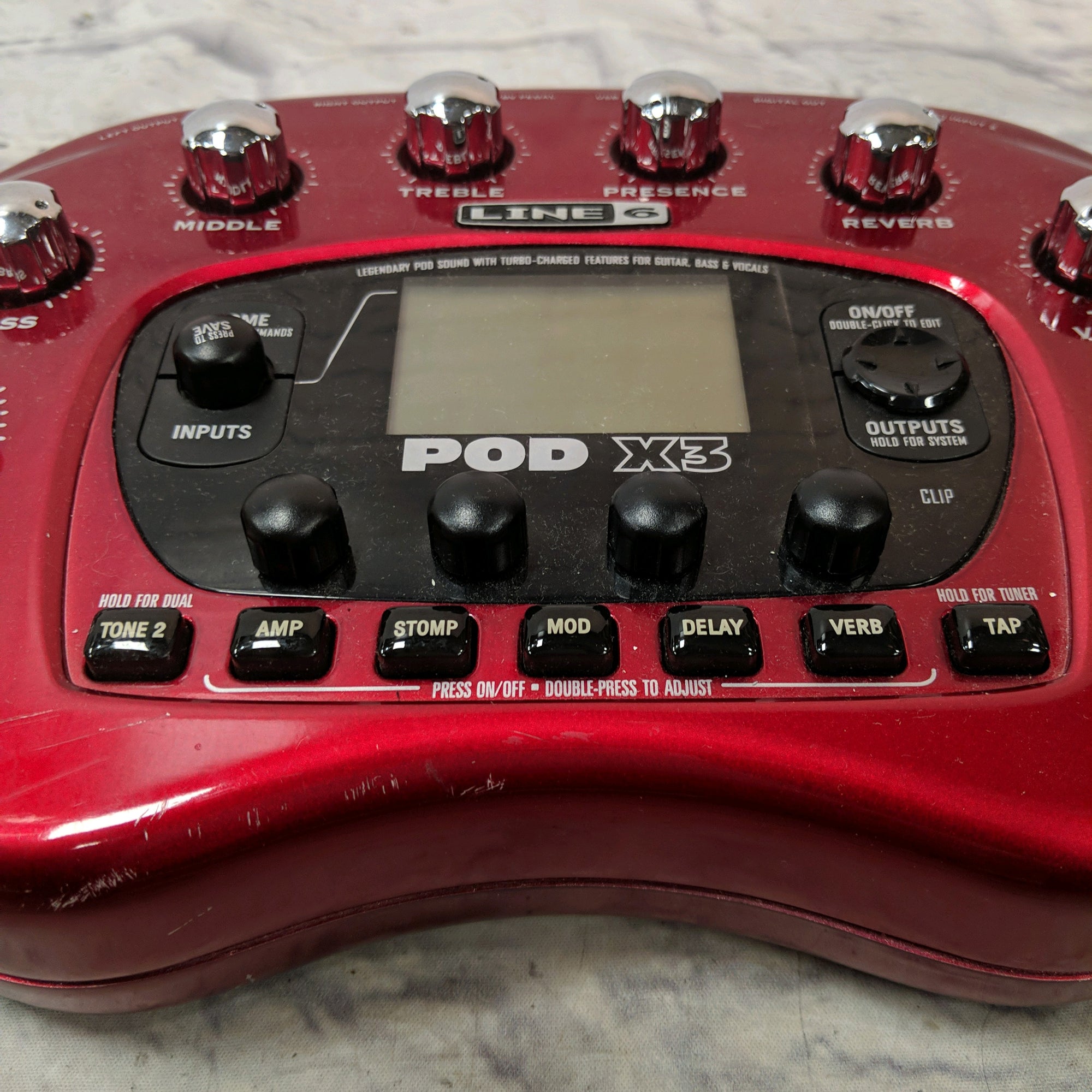 Line 6 Pod X3 Multieffects with Power Supply