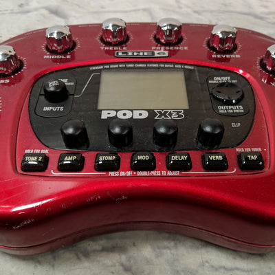 Line 6 Pod X3 Multieffects with Power Supply
