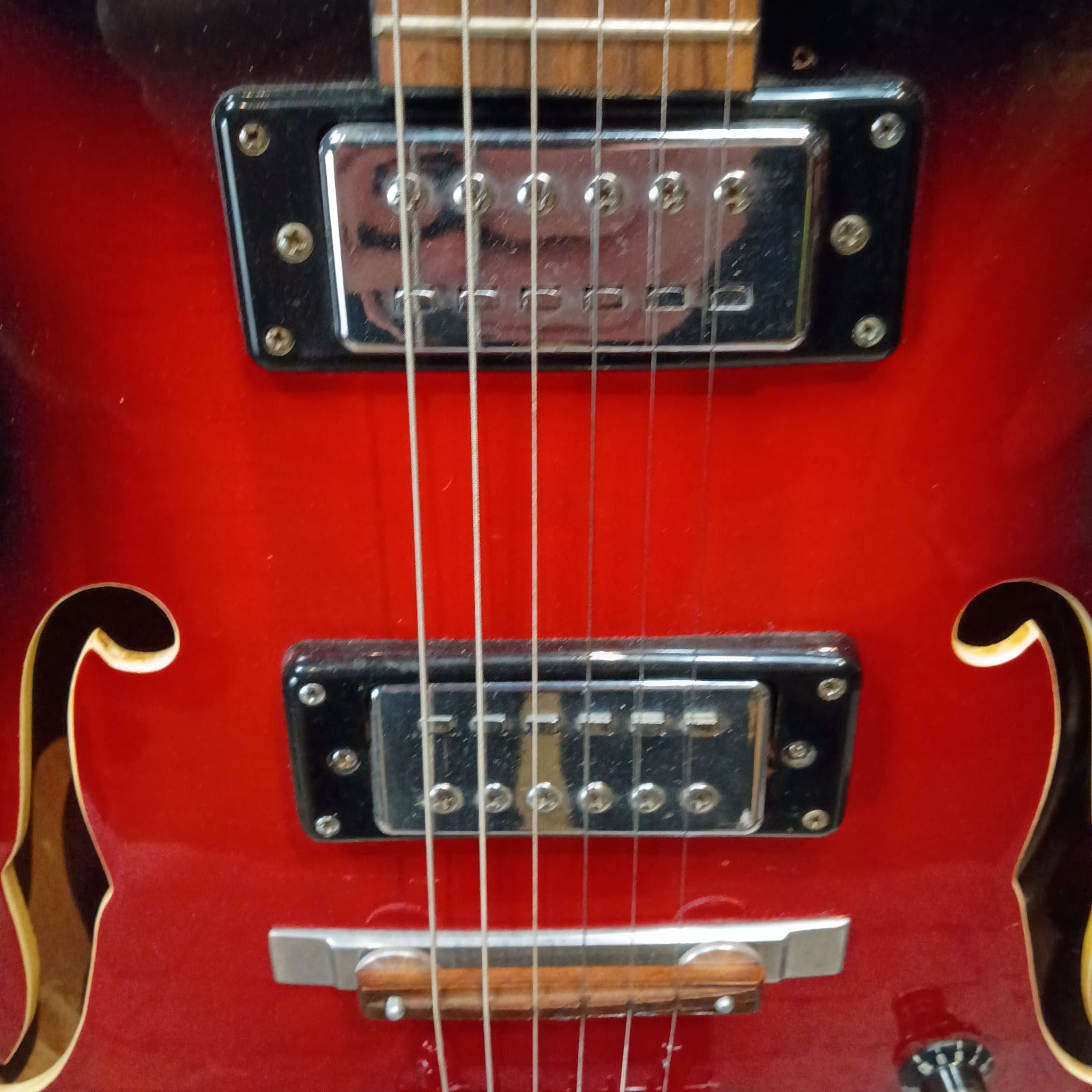 Univox Vintage Coily Hollowbody Guitar (Project Guitar)
