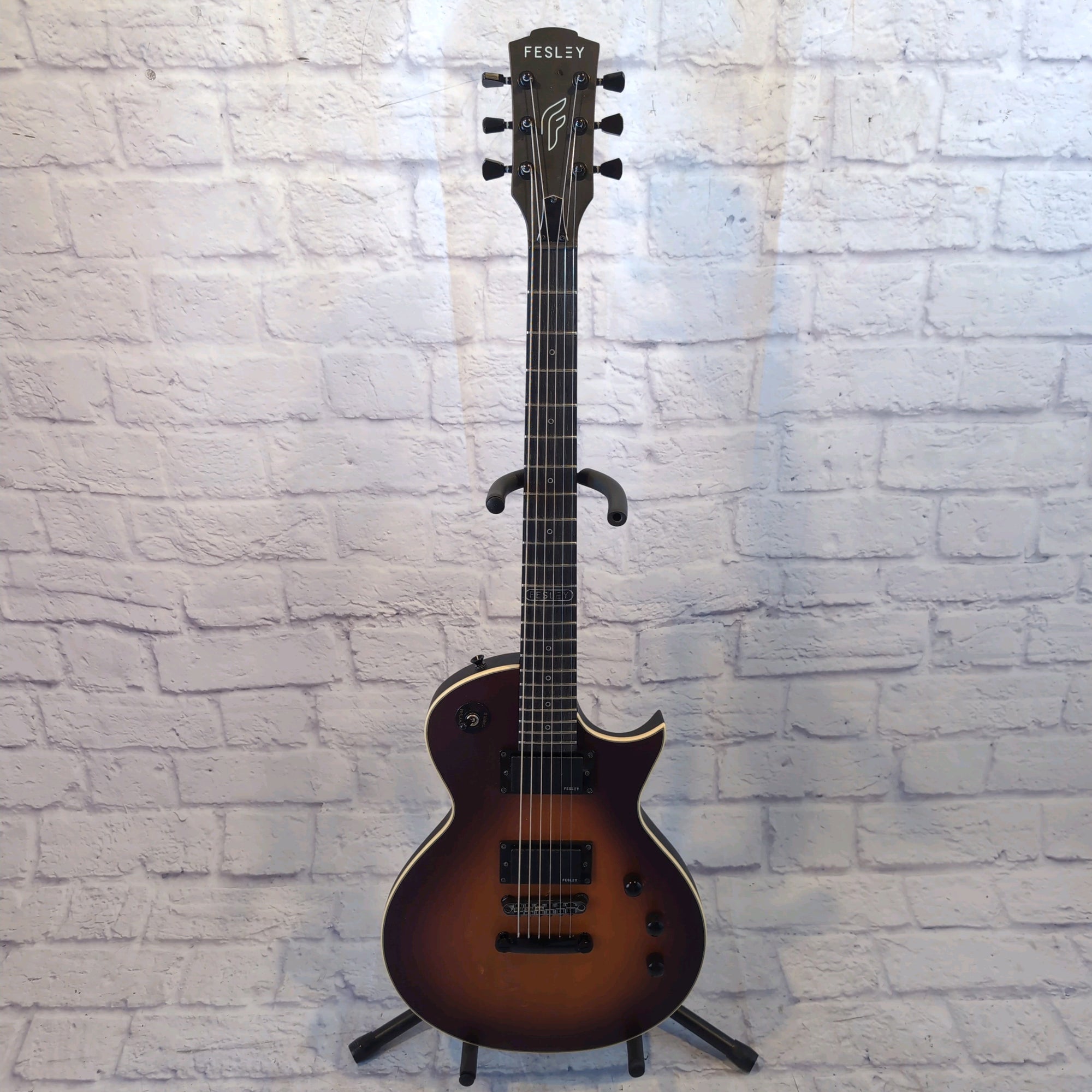 fesley FLP350 Missing Control Cover Electric Guitar