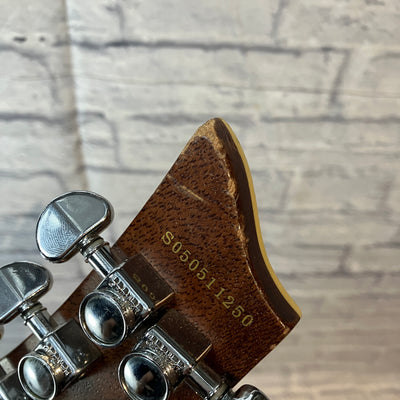 Schecter C-1 Exotic 2005 Flamed Maple Top Mahogany