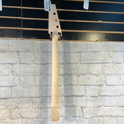 Unknown 20 Fret 4-String Maple Bass Guitar Neck with Rosewood Fretboard