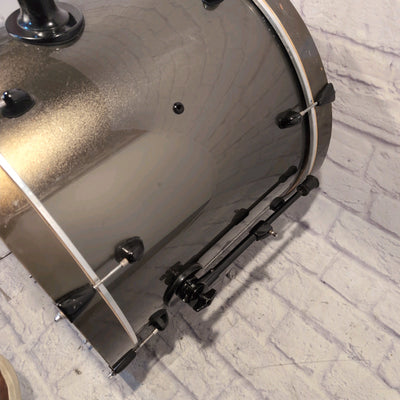 PDP Pacific Drums & Percussion Double Drive Bass Drum 22x18" Metallic Green / Gold