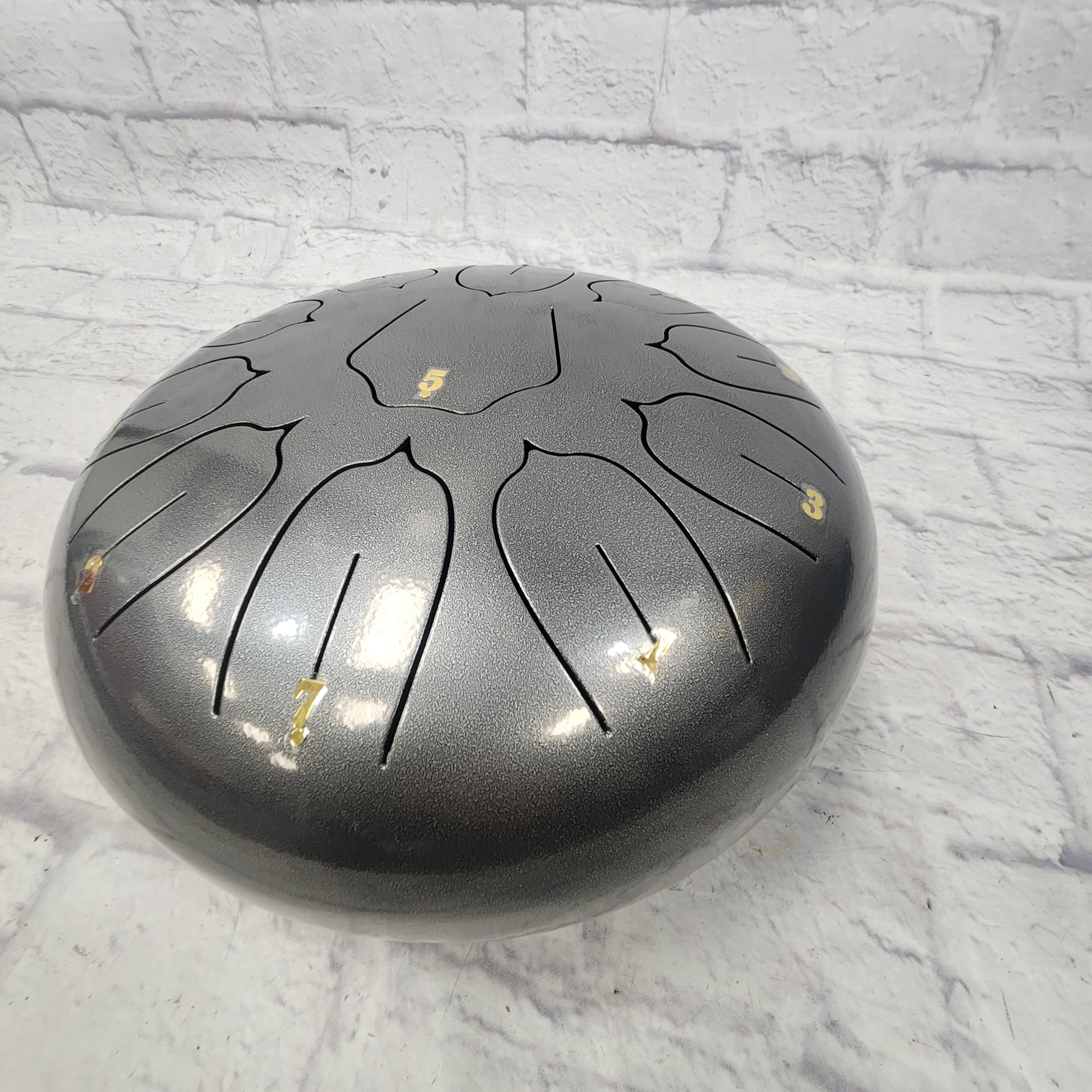 Unknown Steel Tongue Drum with Bag and Mallets