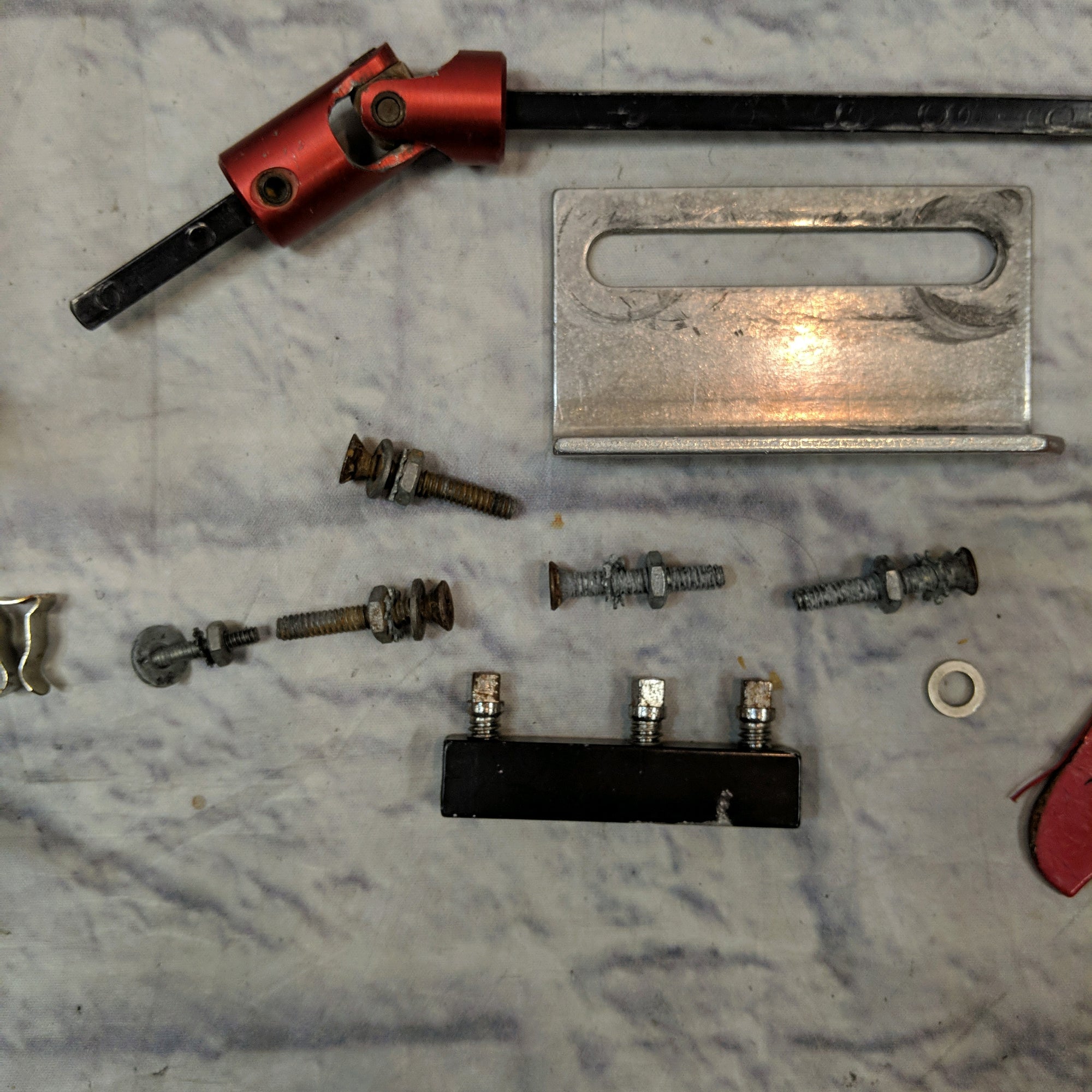 dw 5000 pedal parts DW 5000 Double Pedal Parts Lot