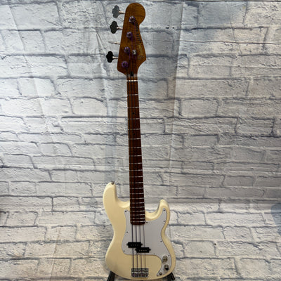 Partscaster P Bass with J Style Roasted Maple Neck - 4 String Bass Guitar