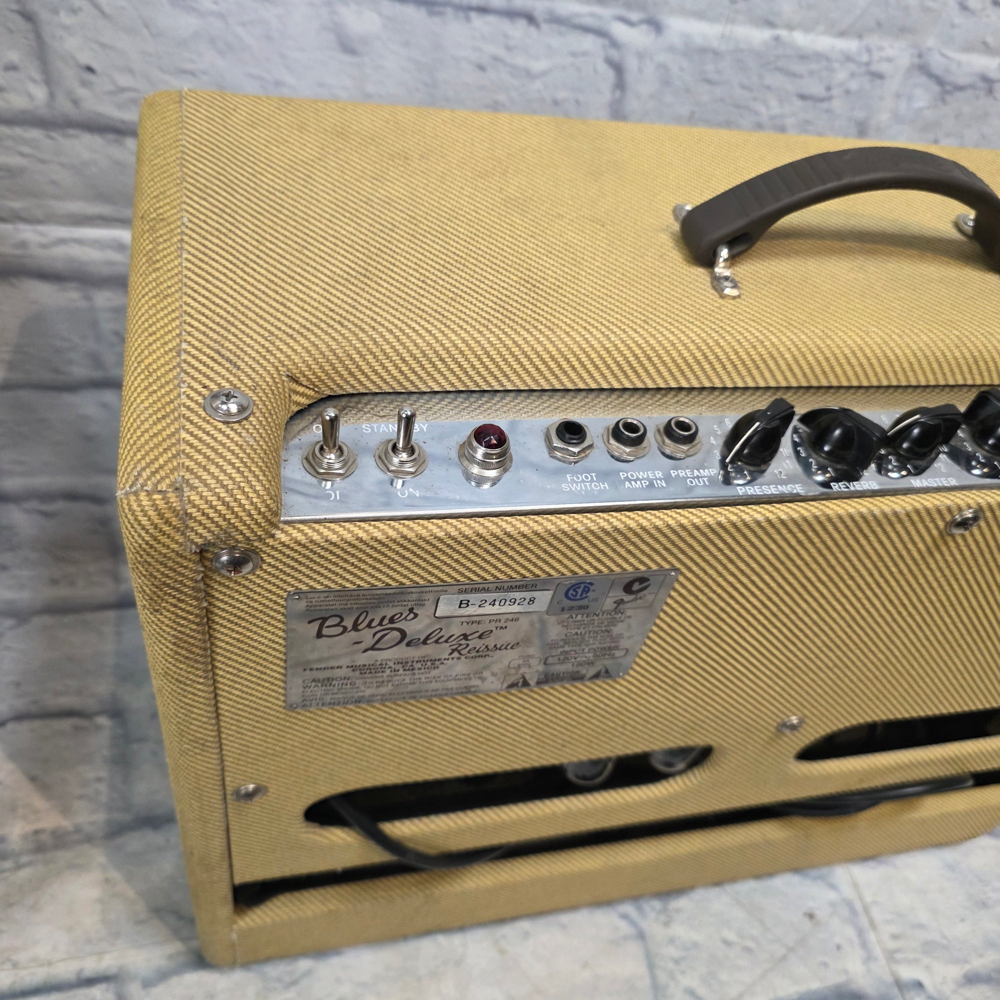 Fender Blues Deluxe Guitar Combo Amp