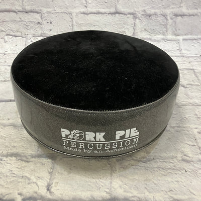 Pork Pie Throne Seat Silver Sparkle SEAT ONLY