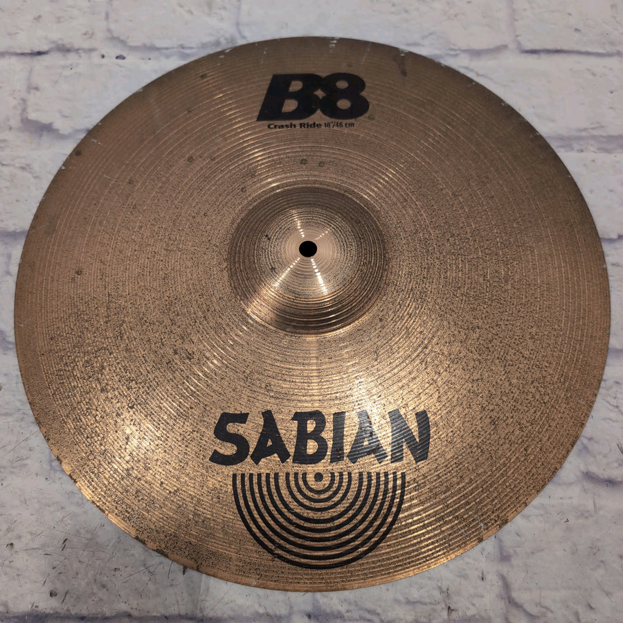 Sabian B8 18" Crash Ride Cymbal