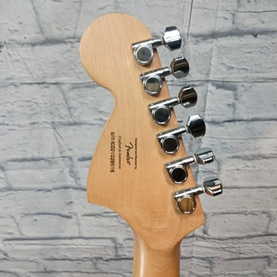 Squier Stratocaster Partscaster Electric Guitar - Black