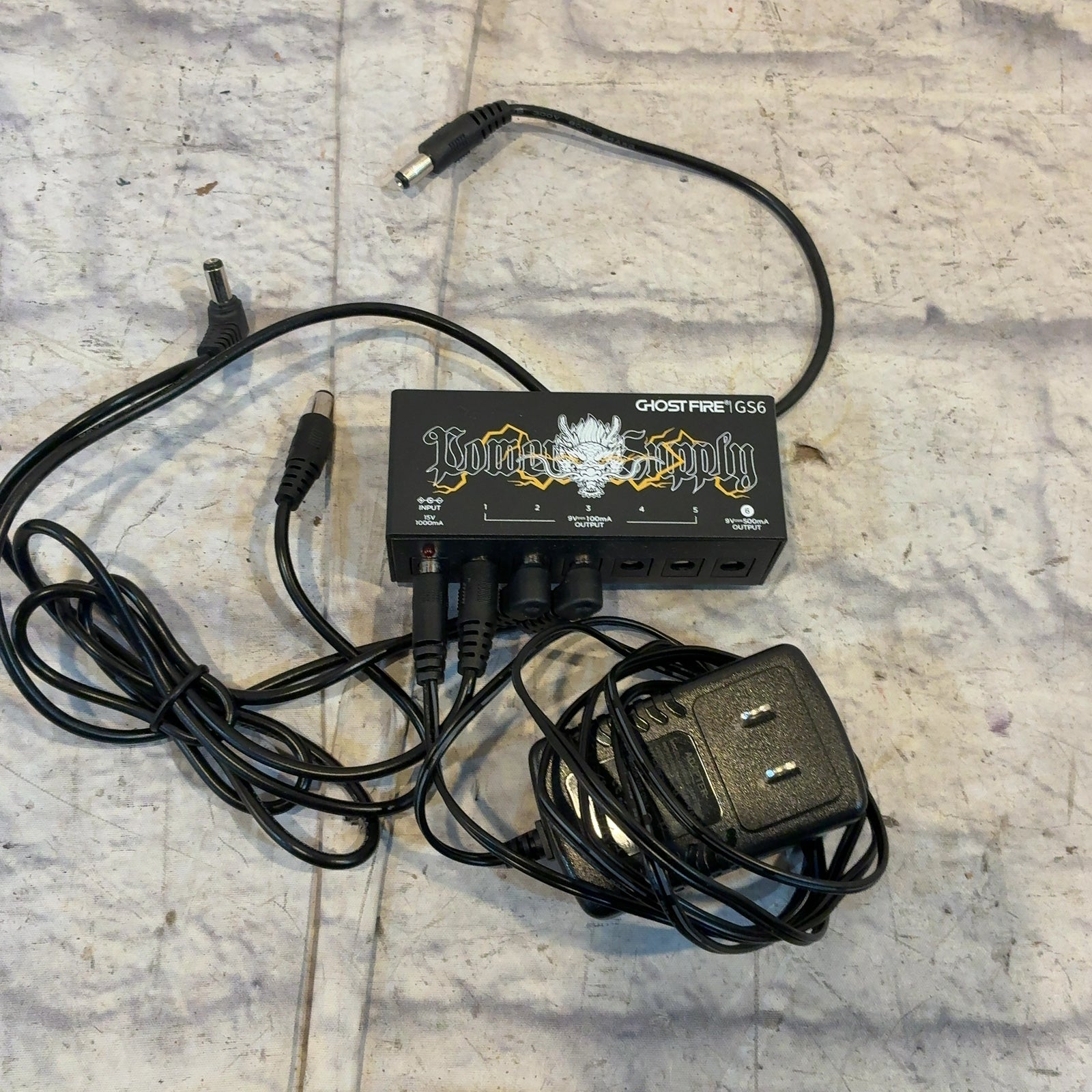 Ghostfire GS6 Pedal Power Supply