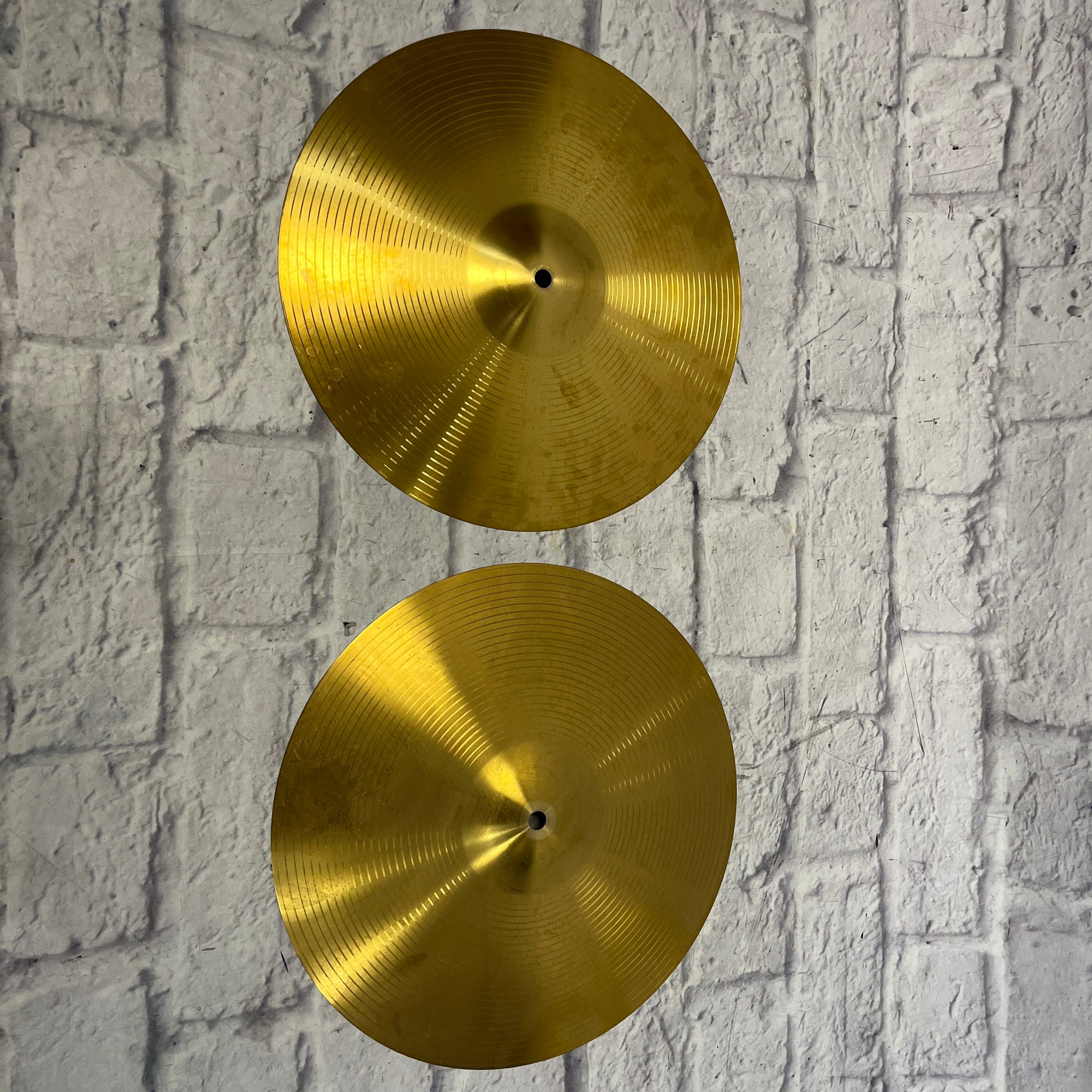 Unknown 14 Hi Hat Cymbals