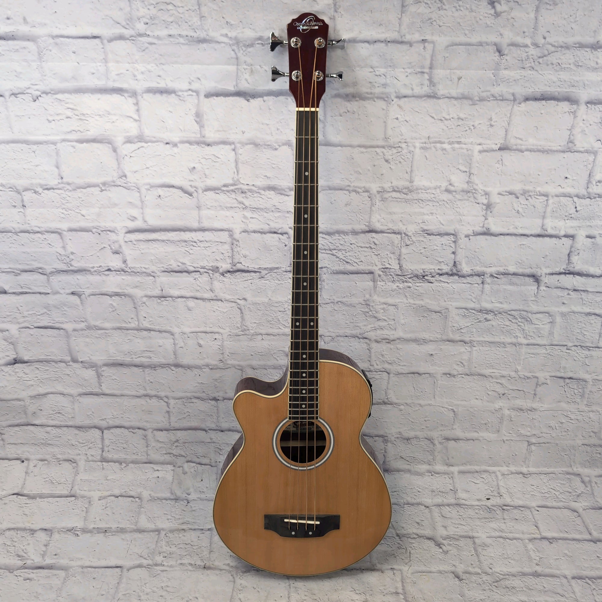 Oscar Schmidt OB100 Left Handed Acoustic Bass