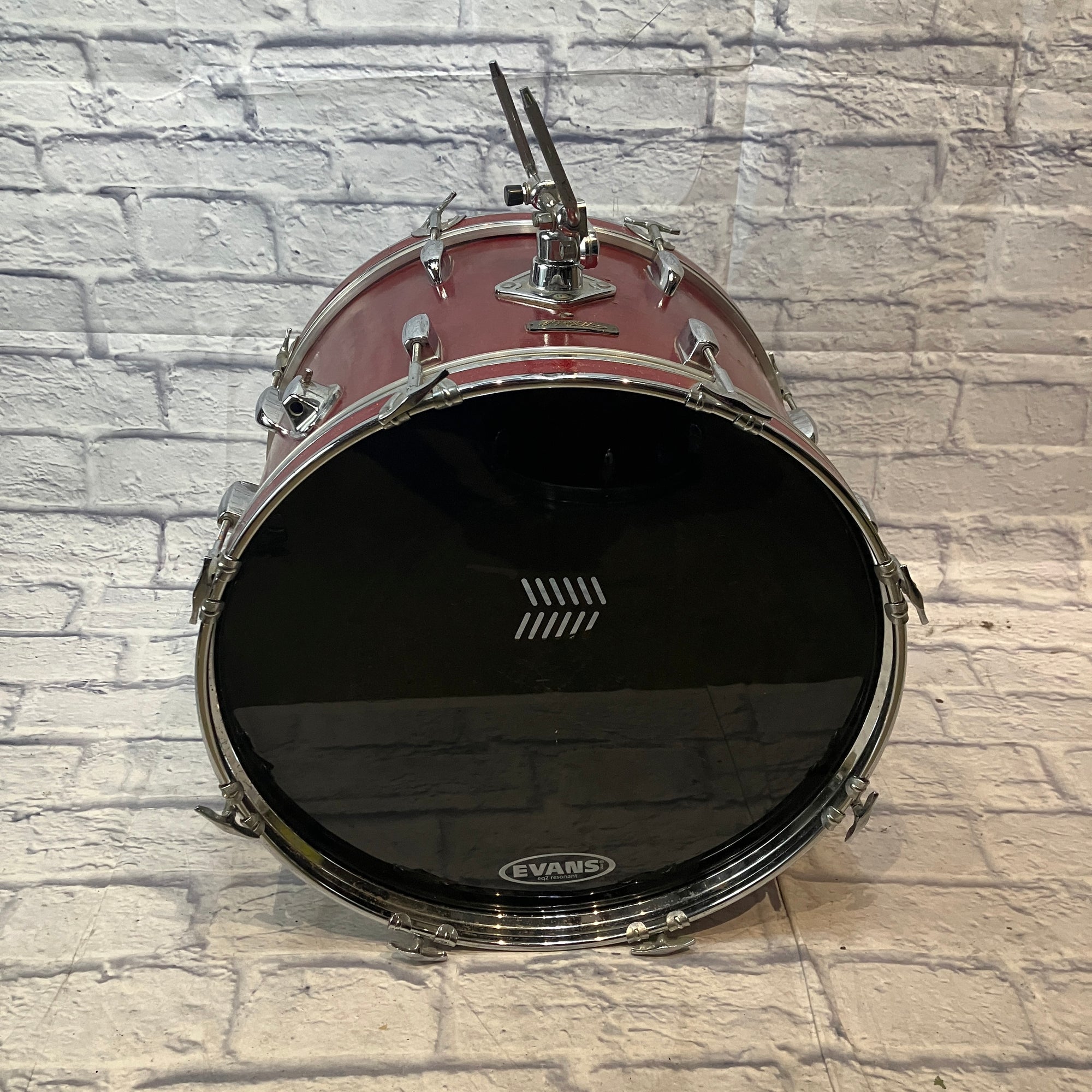 Vintage Whitehall 3 Piece Drum Kit - Red Sparkle