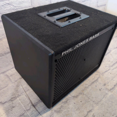 Phil Jones Bass CAB-27 200w 2x7'' 3'' Tweeter Bass Guitar Speaker Cabinet w/ Cover