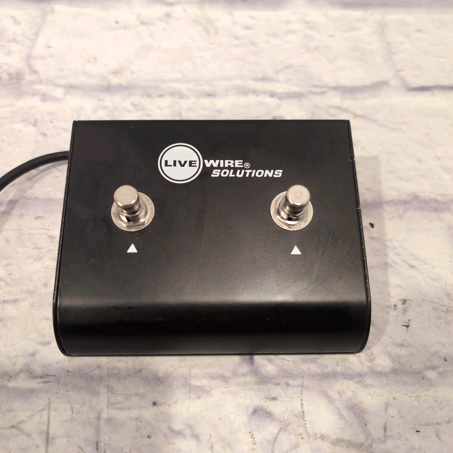 Livewire LWS22 Dual Latching Footswitch