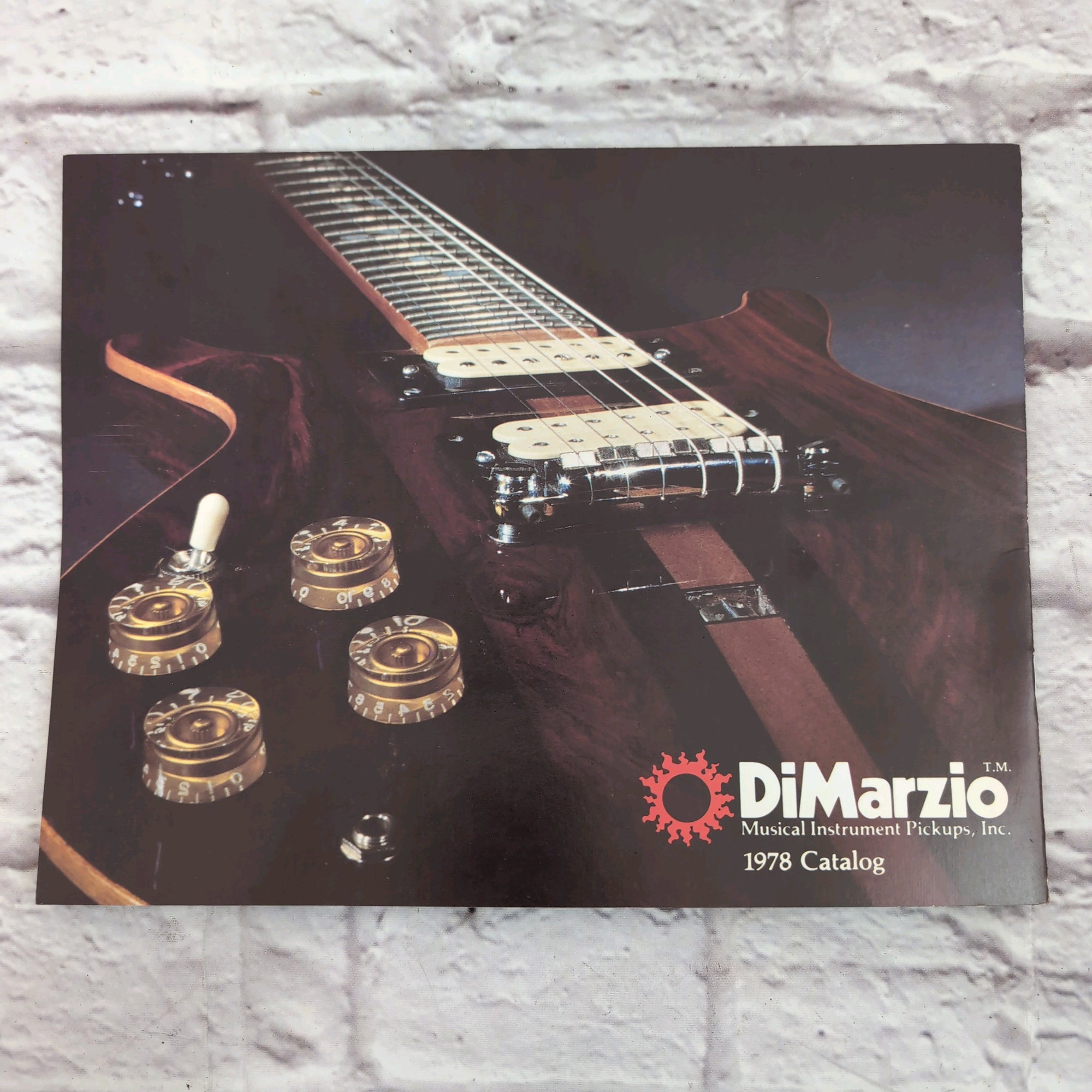 Dimarzio 1978 Catalog Guitar Book