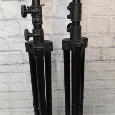 Proline LS-T2BK Speak Stand Tripod Speaker Pole Pair