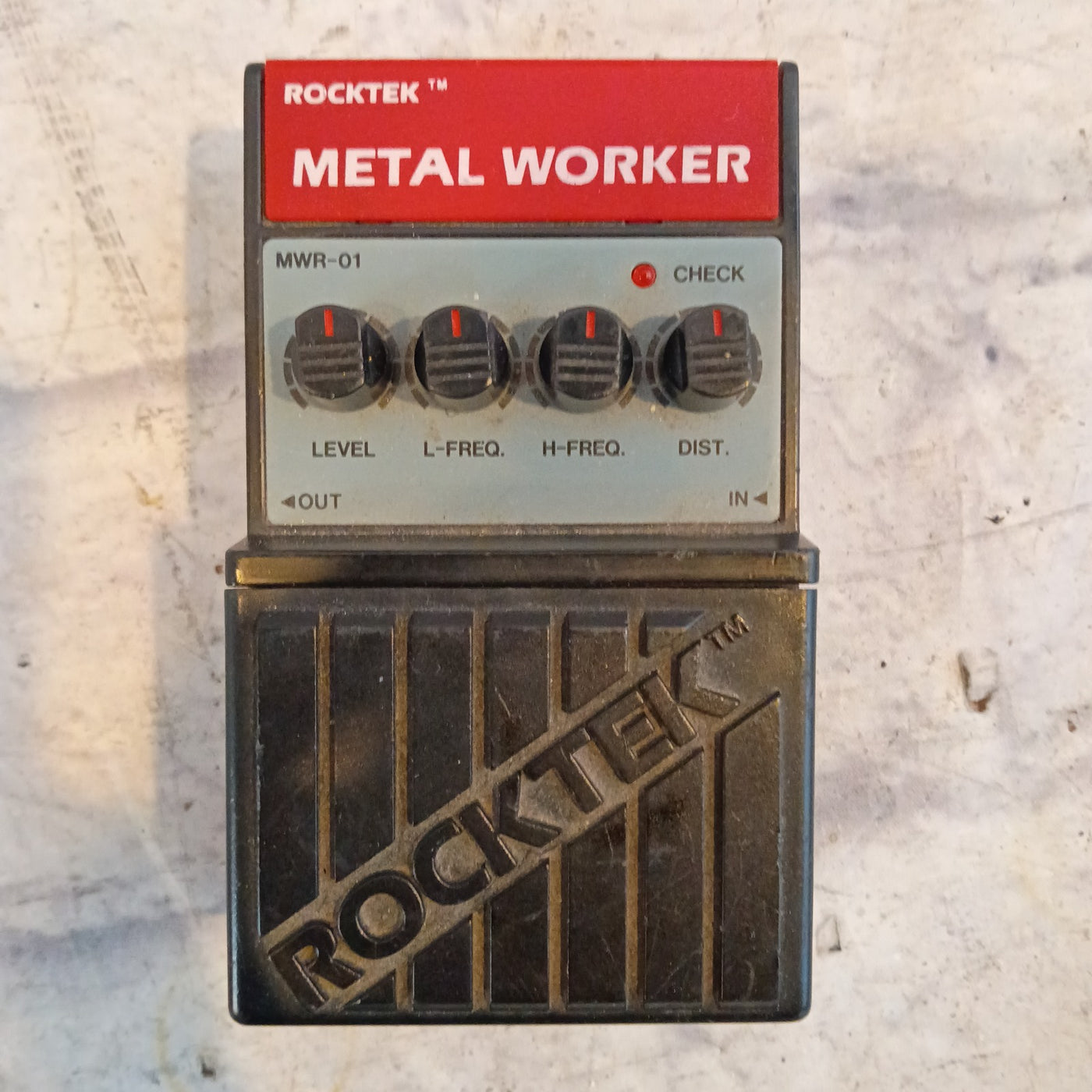 Rocktek Metal Worker Distortion Pedal
