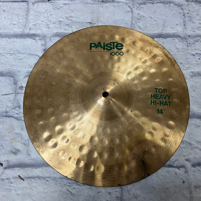 Paiste 1000 Series Heavy Hi Hats Green Label REPAIRED