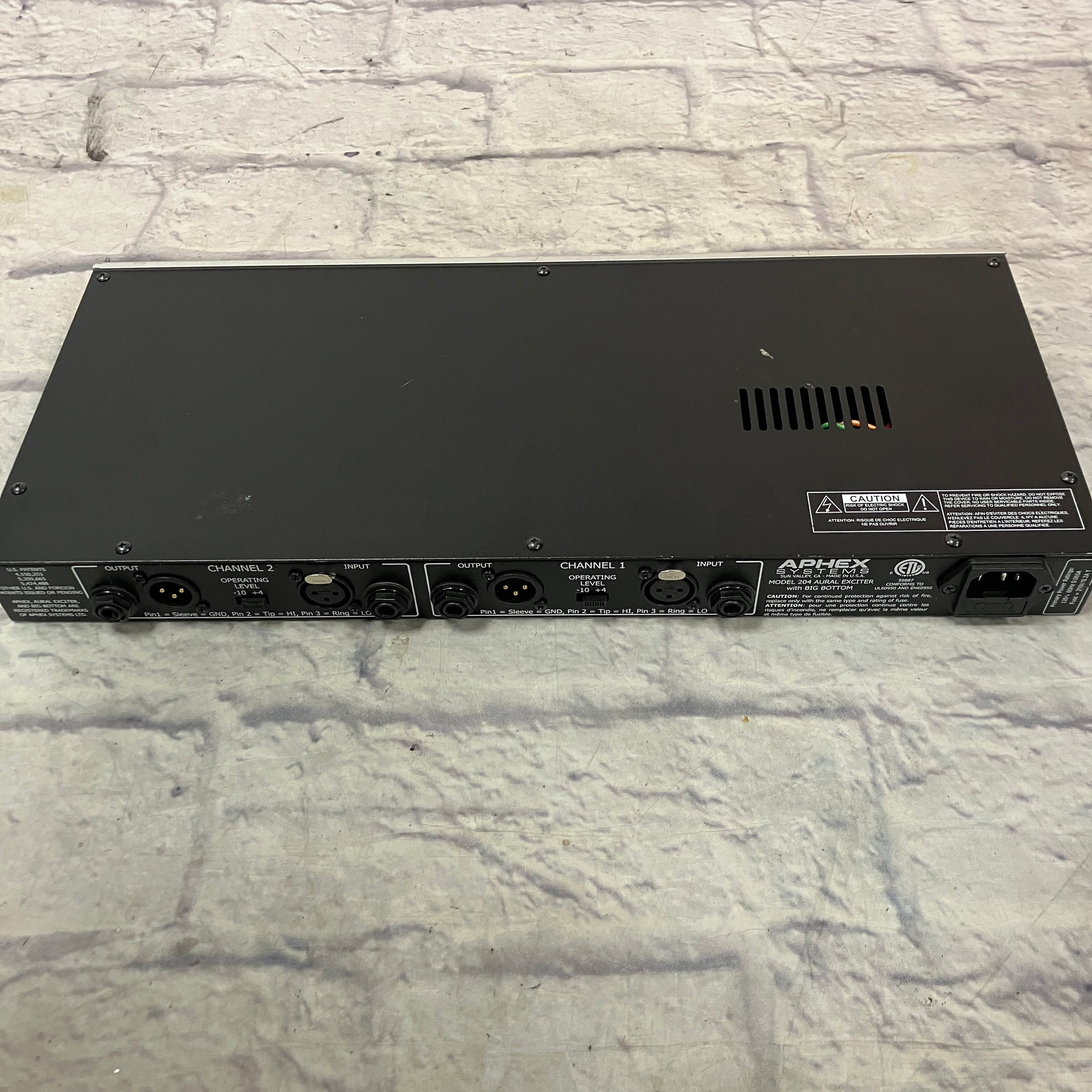 Aphex 204 Aural Exciter Rack Unit