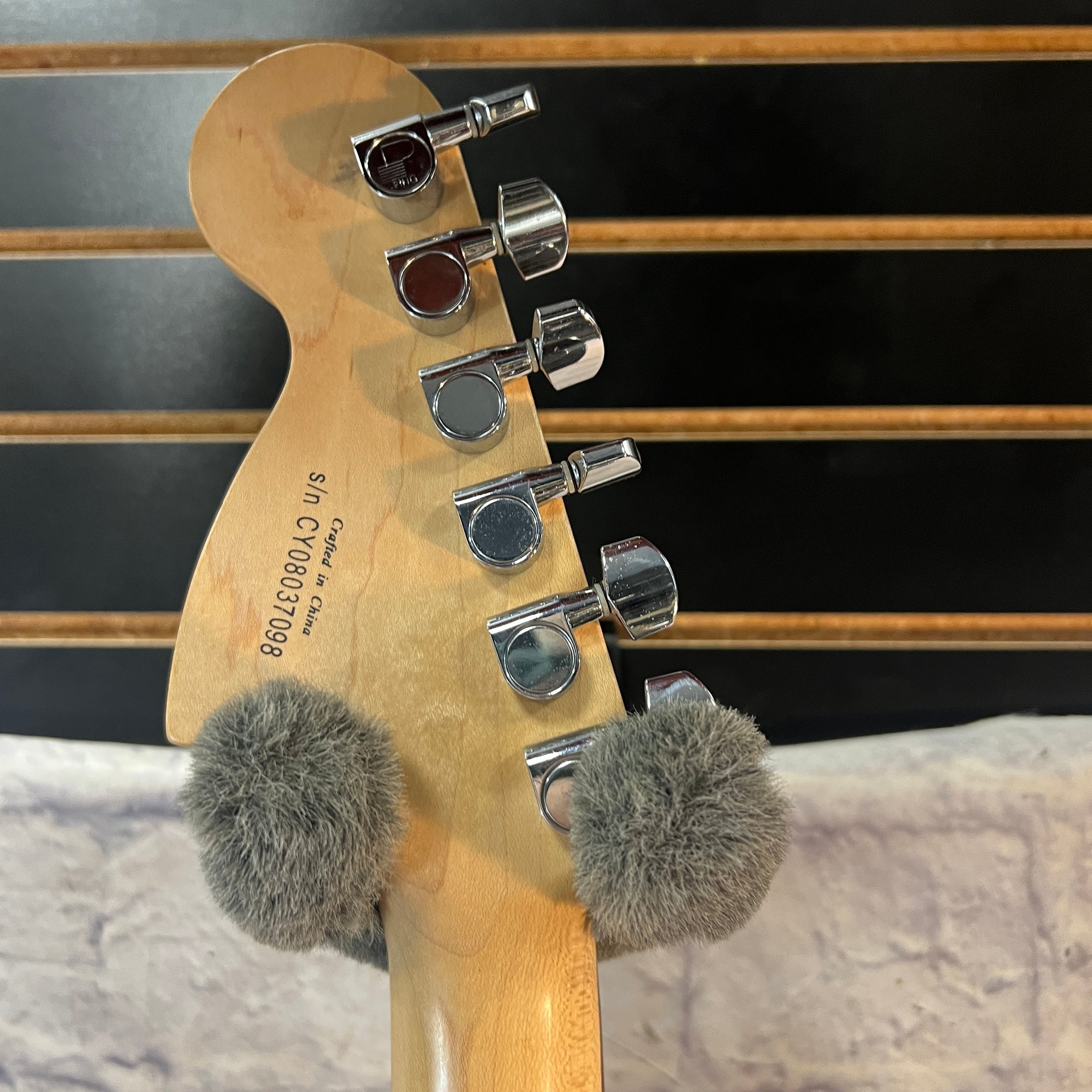 Squier Standard Stratocaster Cherry Burst Upgraded Electric Guitar
