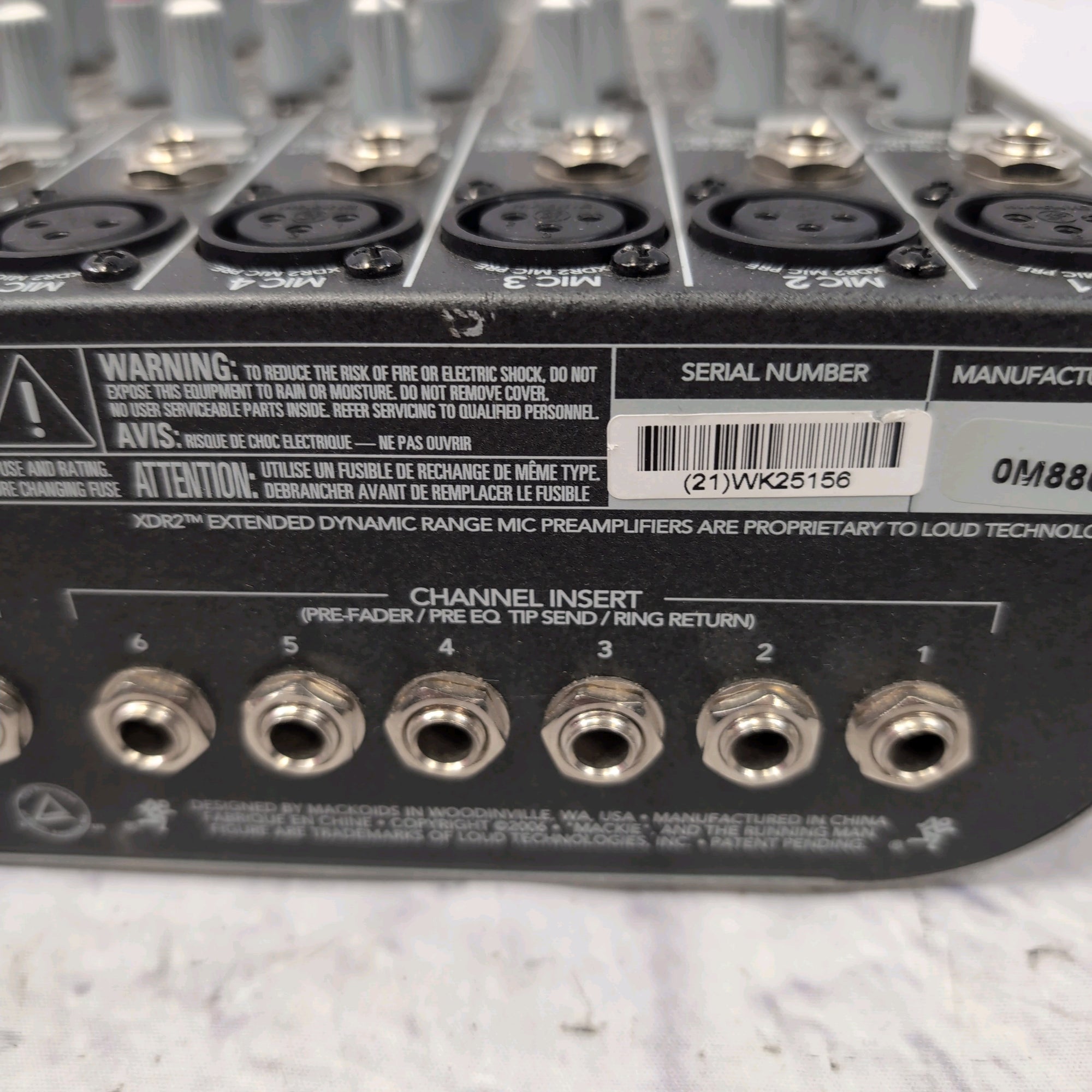 Mackie 1402-VLZ Pro 14-Channel Mic/Line Mixer