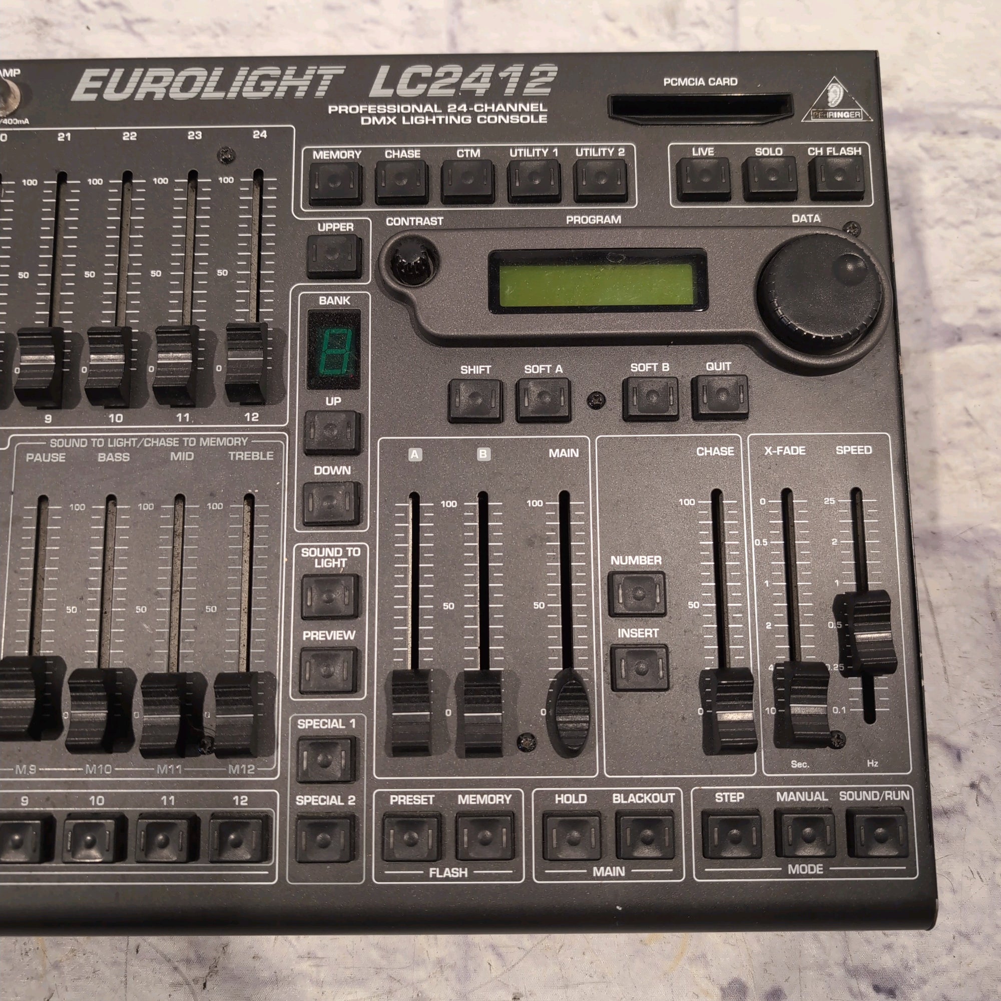 Behringer Eurolight LC2412 24-Channel DMX Lighting Console