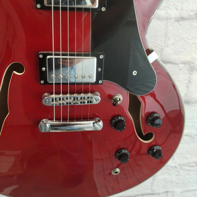 Jay Turser 335 Copy Burgundy Electric Guitar