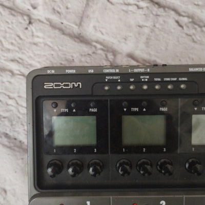 Zoom G3 Multi-Effects Processor Guitar Pedal
