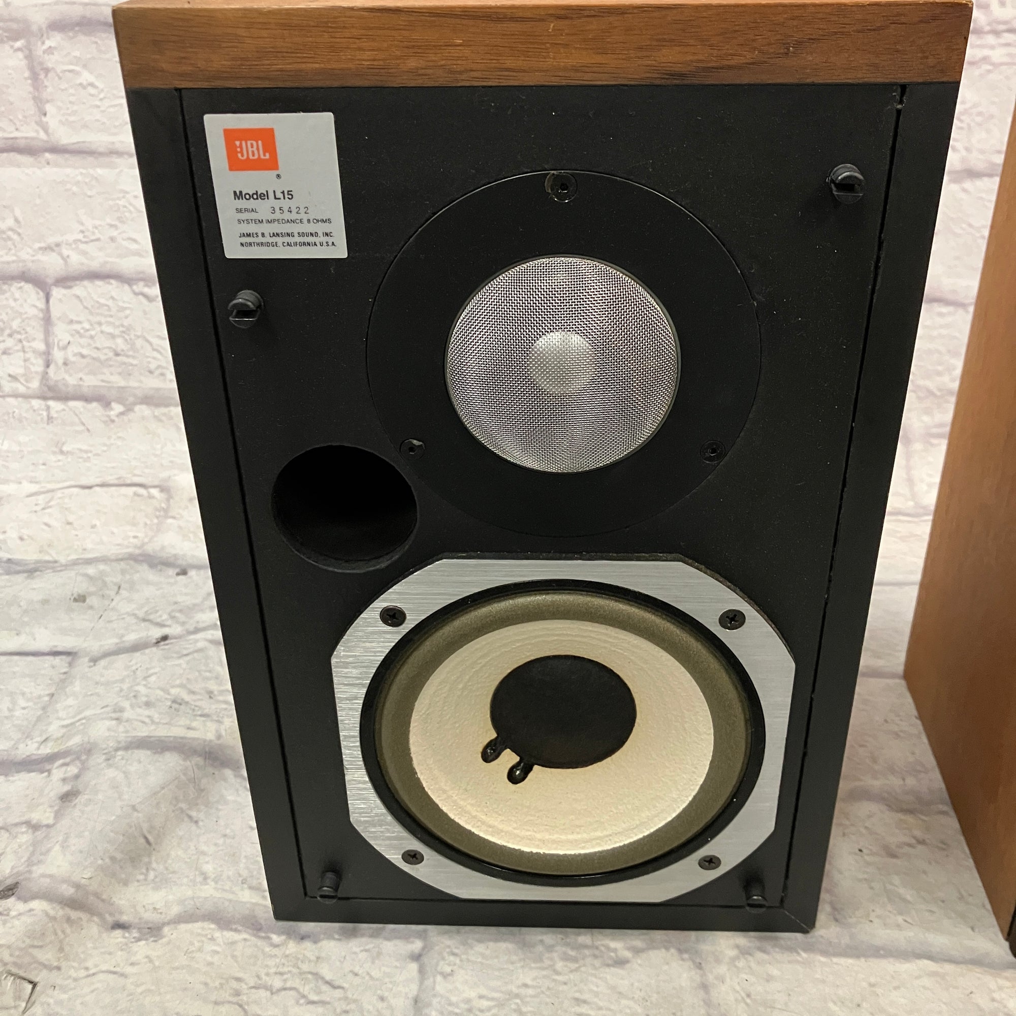 JBL Model L15 Bookshelf Speakers (Pair)