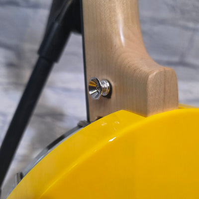 Mulucky Banjo Ukulele - Yellow w/ gig bag