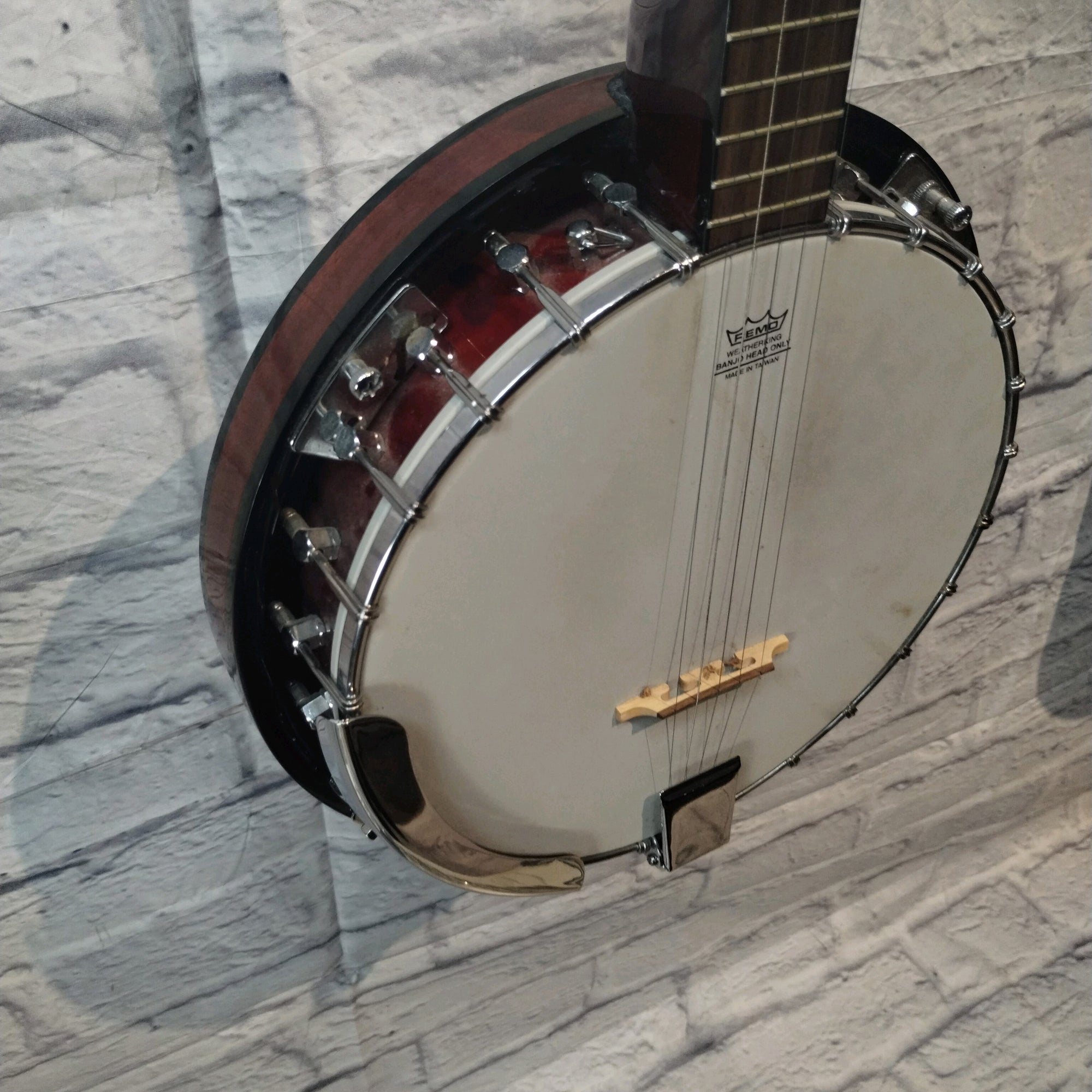 Johnson JB-100 5-String Banjo w/ Hard Case