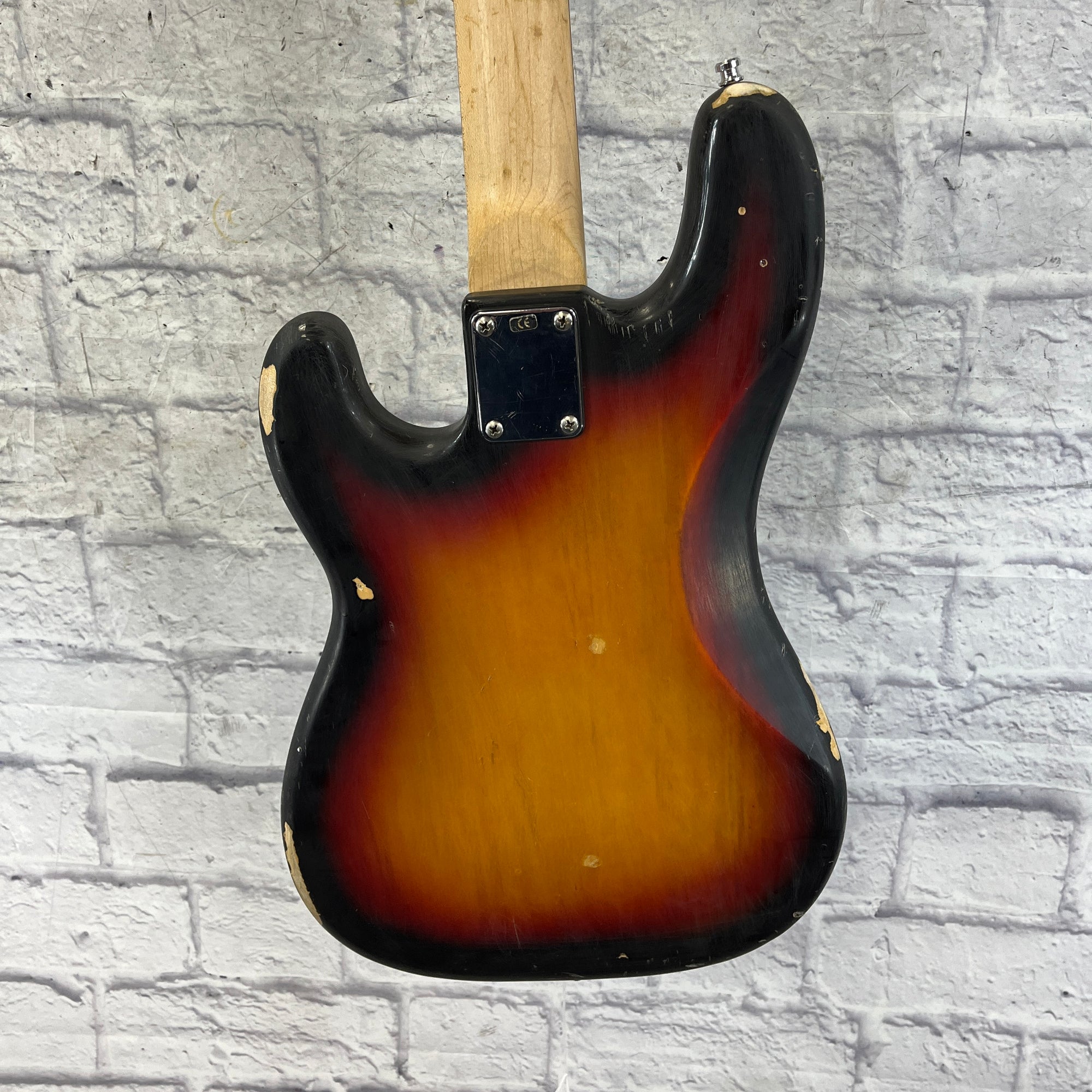 Unknown Fretless P Bass Upright Setup Bass Guitar 4 String