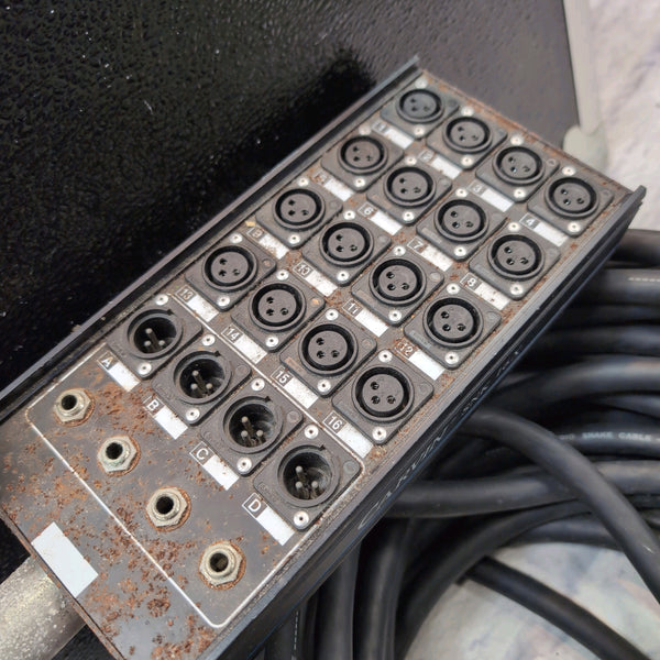 Unknown 16 x 4 Snake Cable (With Case) Snake - Evolution Music