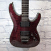 Schecter Diamond Series Hellraiser C-1 FR Electric Guitar - Black Cherry