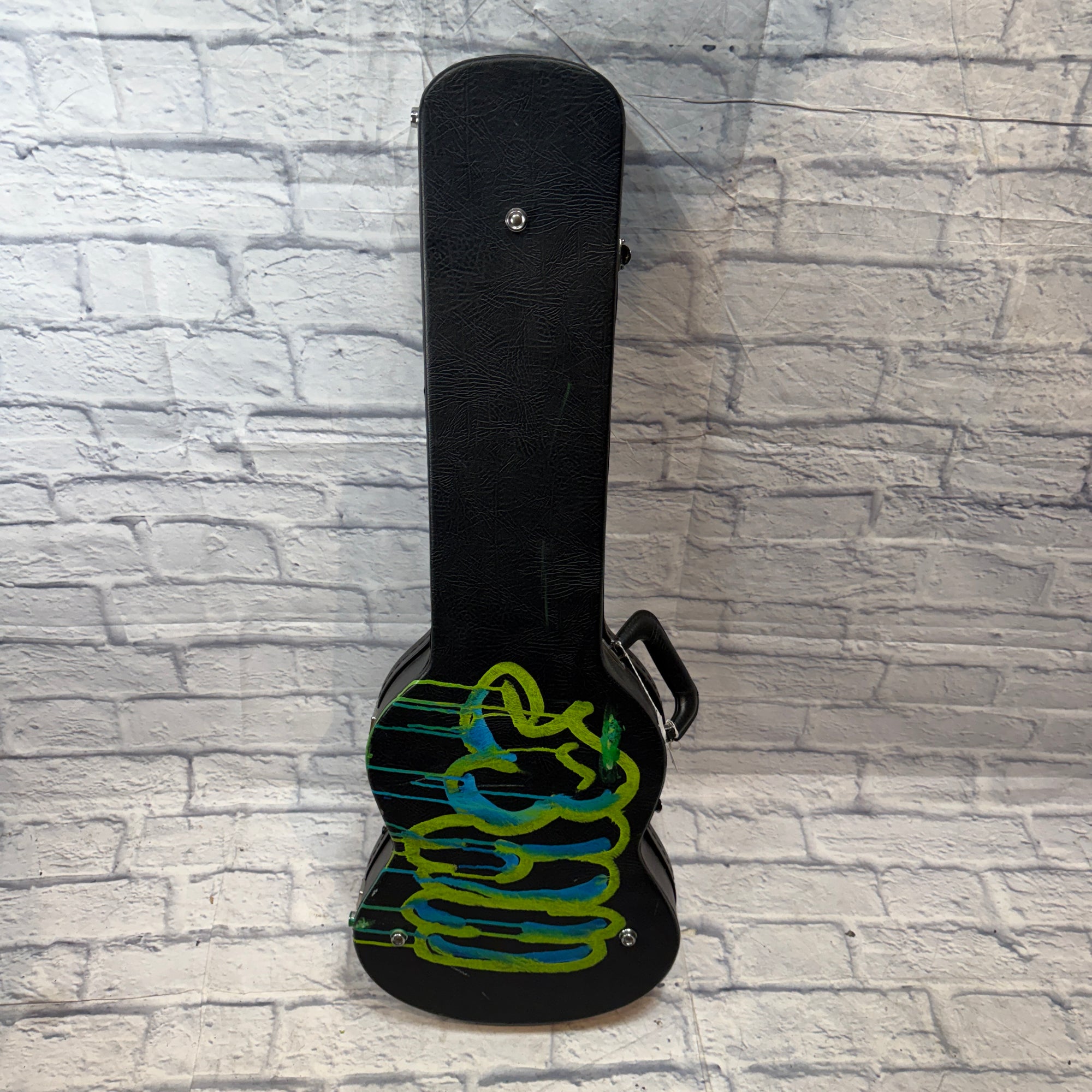 Unknown Hard Electric Guitar Case - Black Tolex