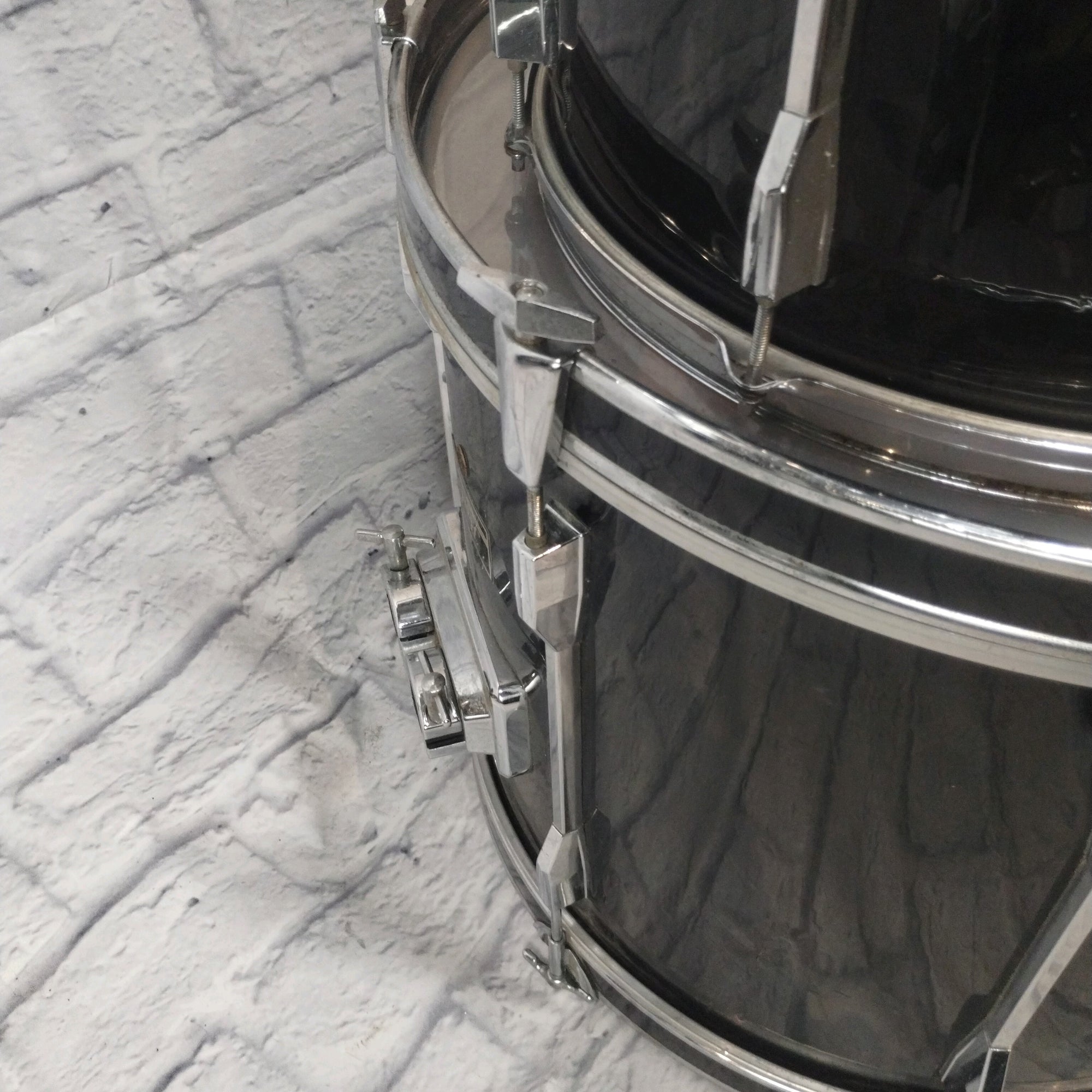 Pearl Export Black Drum Kit and Rack 12 13 16 22