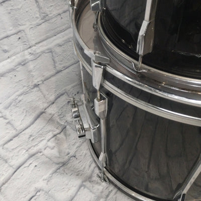 Pearl Export Black Drum Kit and Rack 12 13 16 22