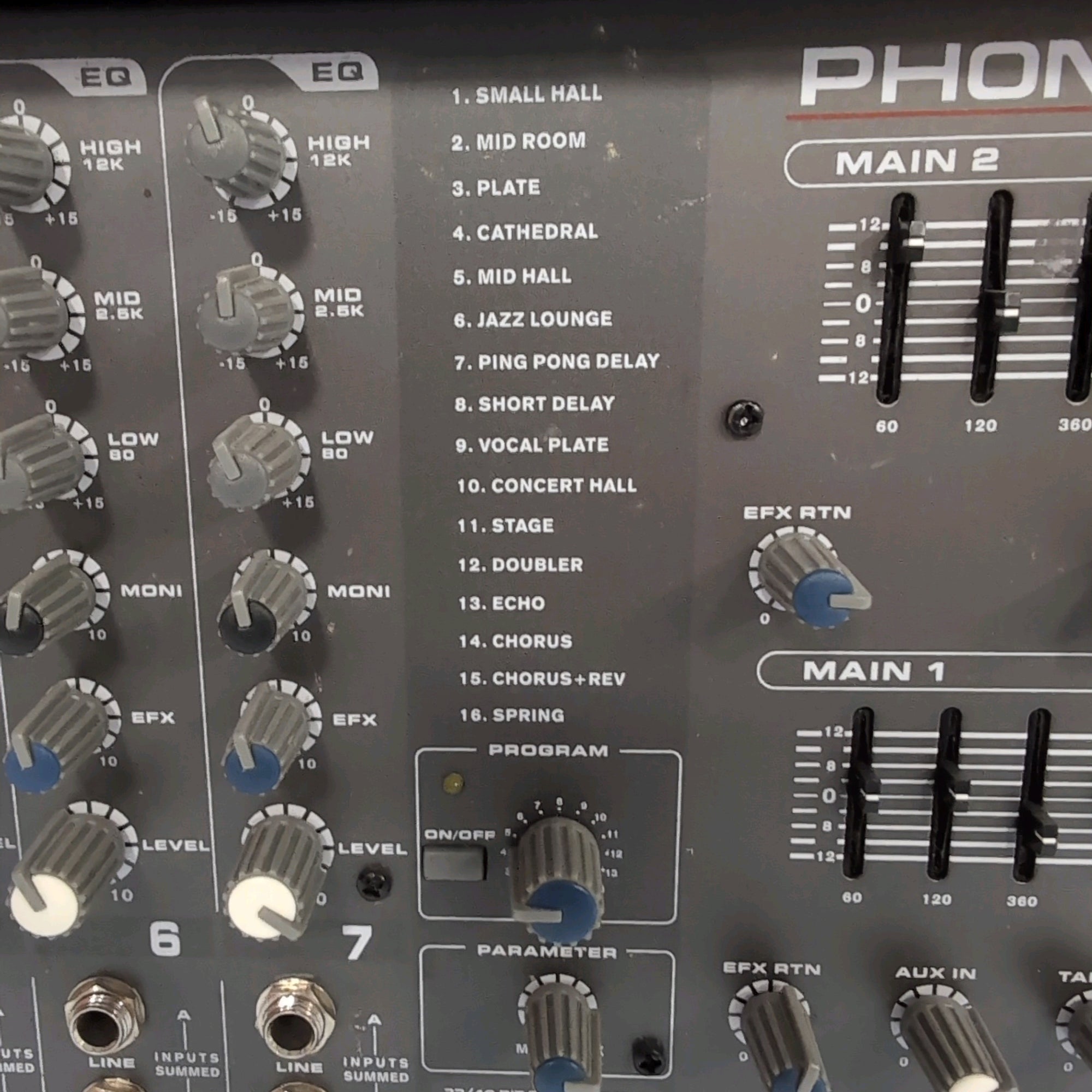 Phonic 740 Plus Powered Mixer